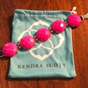 Hot pink Cassie bracelet